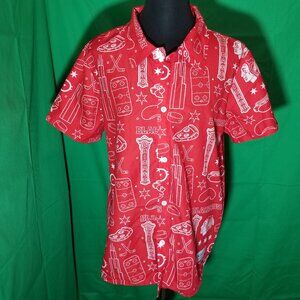 Chicago Blackhawks Hawaiian Shirt NBC Sports NHL Hockey XL Hawaii SGA 4/12/2024